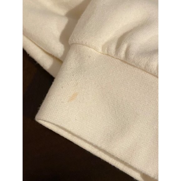 Laura Gayle mock turtleneck cream long sleeve tshirt Sz L -‎ flawed - Picture 8 of 8